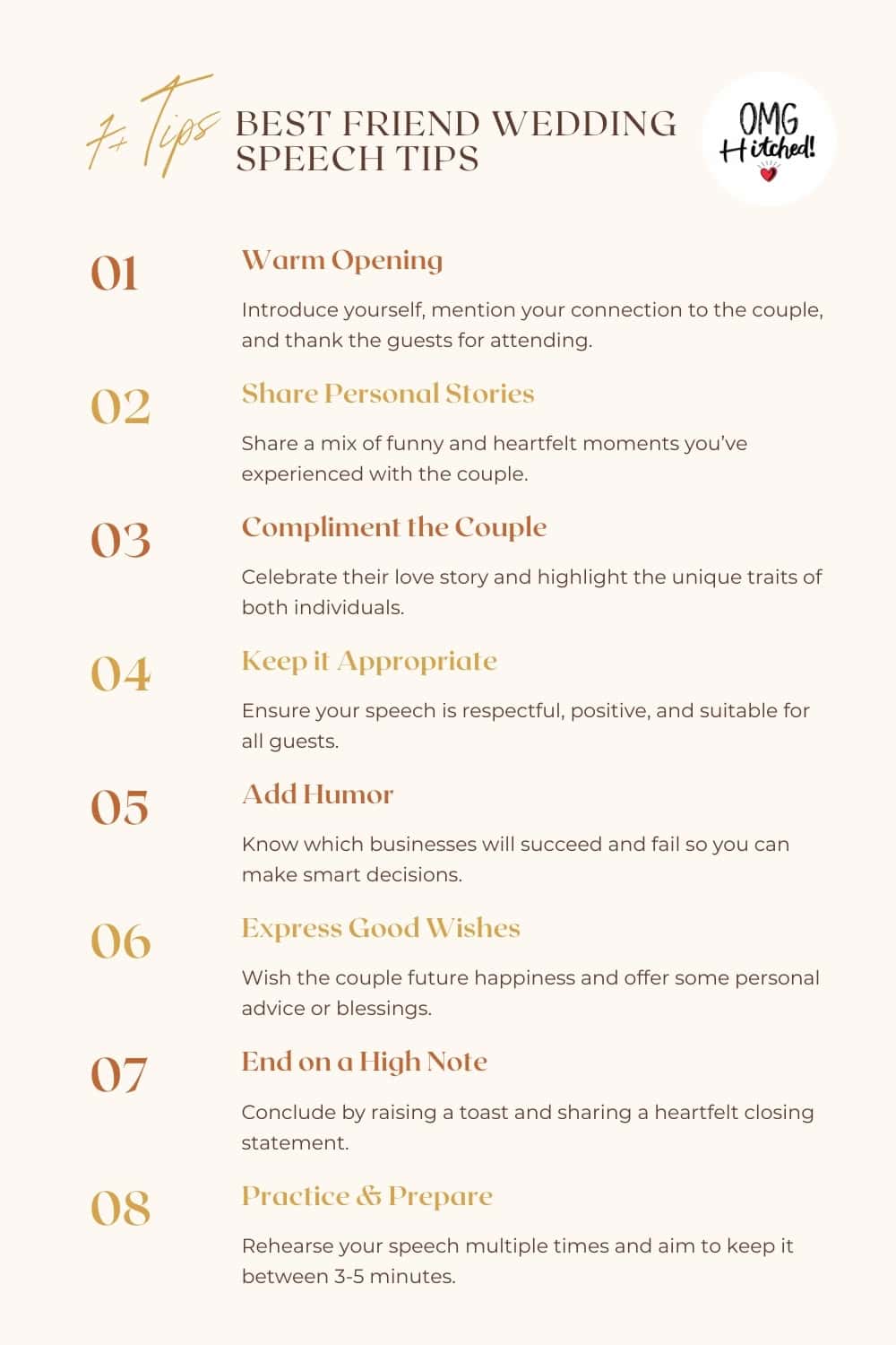 Funny Wedding Speech Ideas: How to Get the Whole Room Laughing - OMG ...