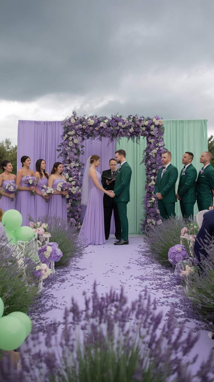 Purple and Green Wedding Ideas: Chic Color Schemes for Your Special Day ...