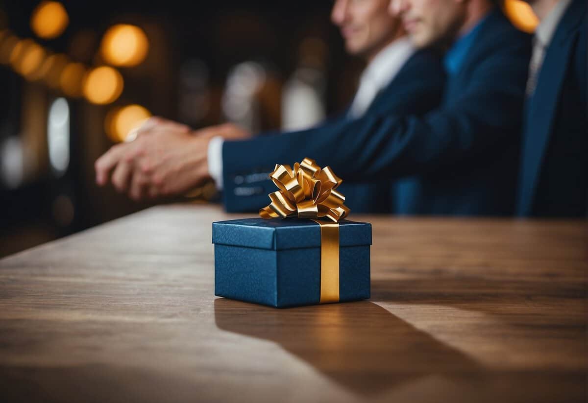 The best man pays for the bachelor party, his own attire, and a gift for the groom