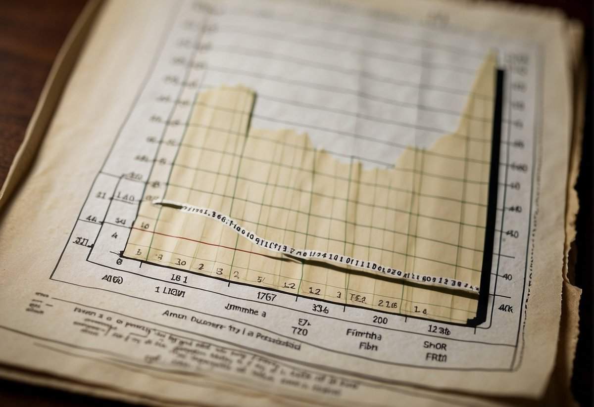 A line graph showing historical divorce rates over time, with labeled wedding dates along the x-axis