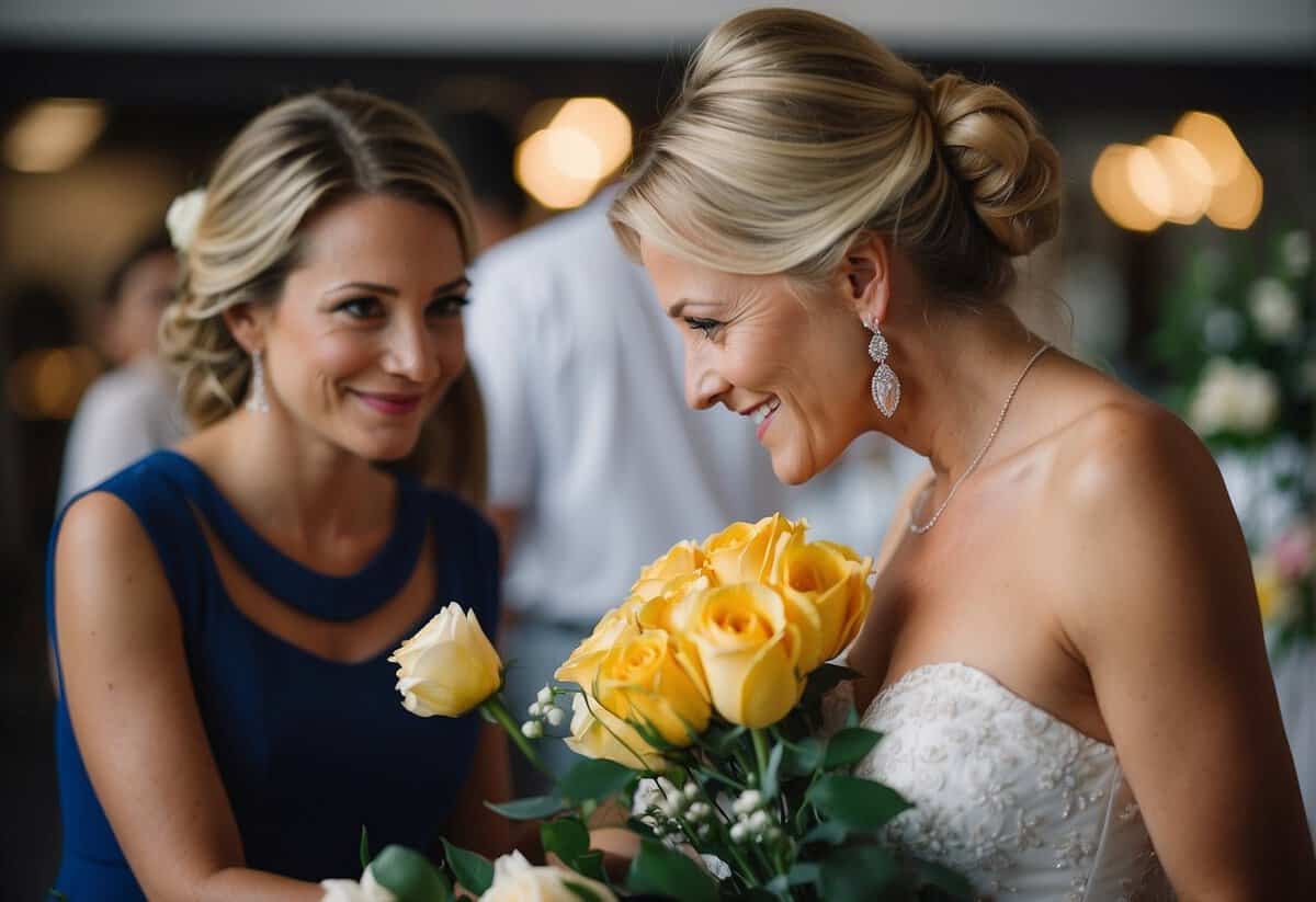 A mother offers heartfelt advice to her daughter on her wedding day