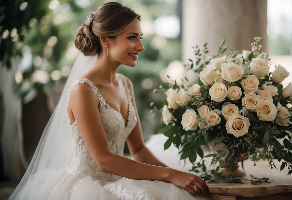 A bride receives wedding tips from key roles: planner, stylist, and photographer