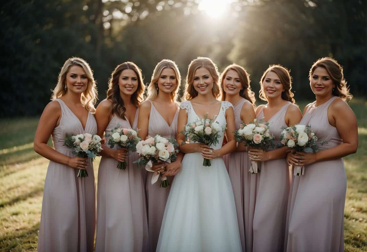 A group of bridesmaids is being chosen for a wedding with 100 guests