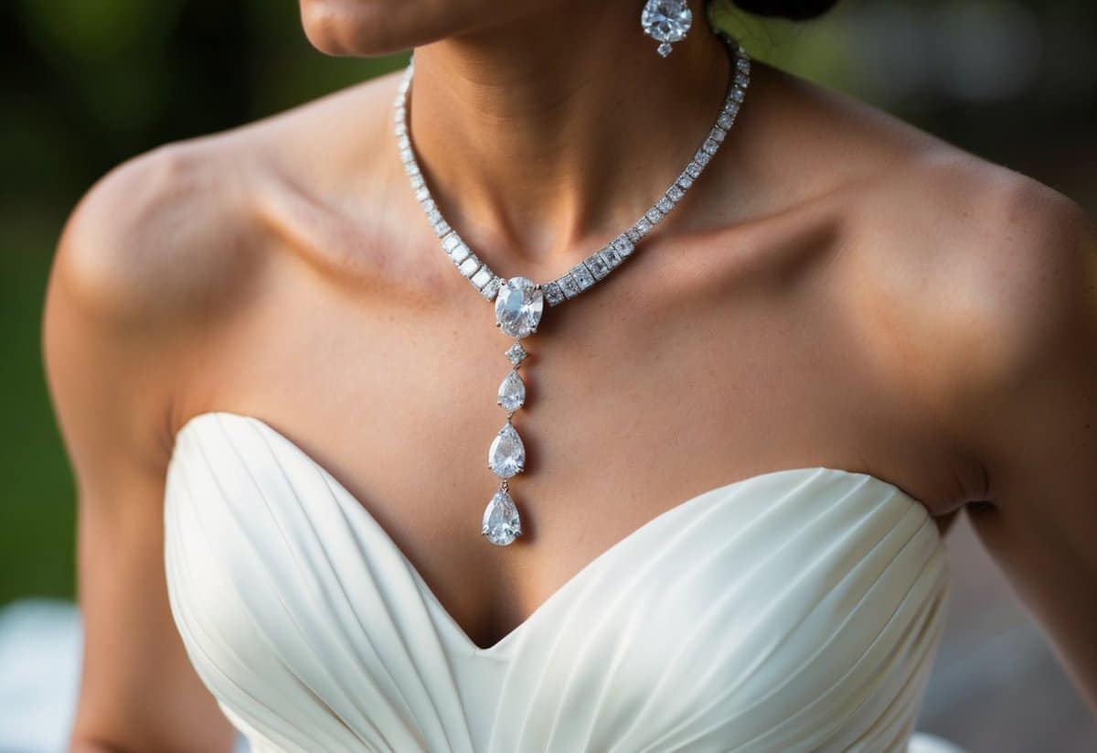 7 Best Jewelry for Strapless Wedding Dress: Elegant Choices