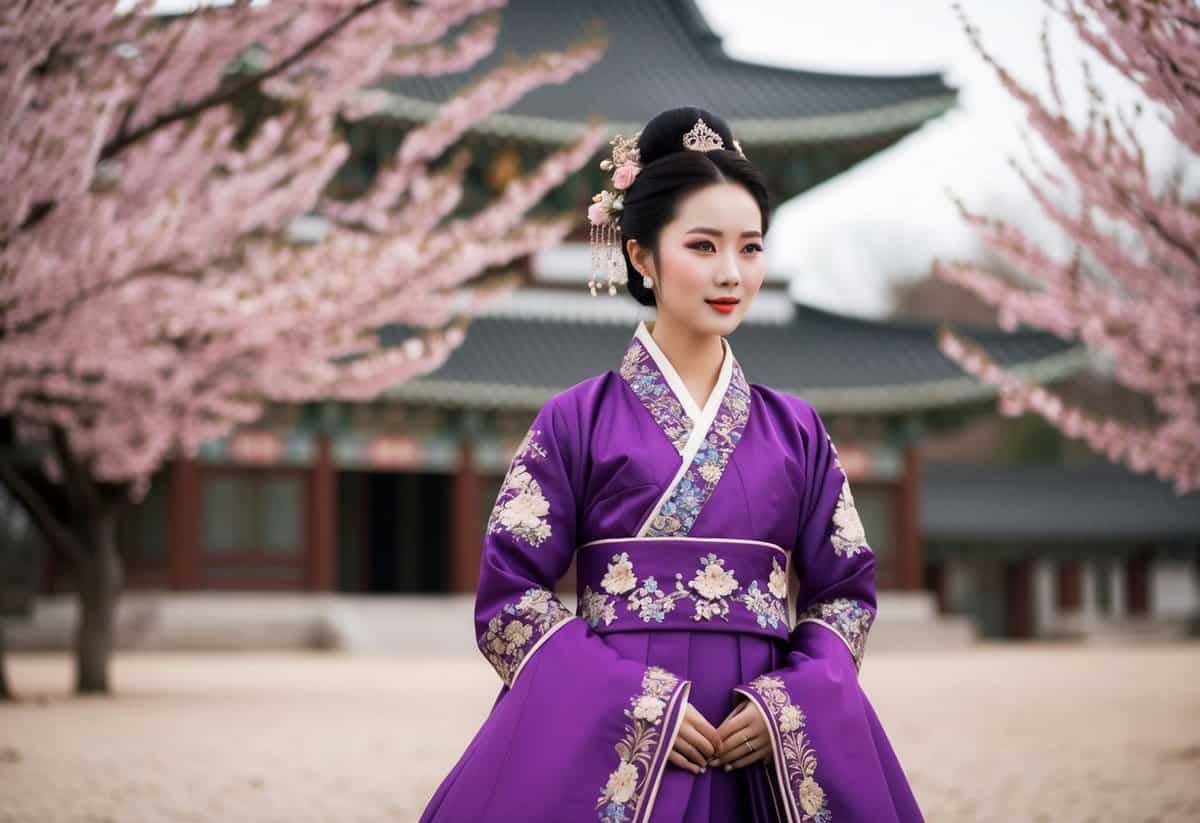 7 Purple Korean Wedding Dress Ideas for a Stunning Look