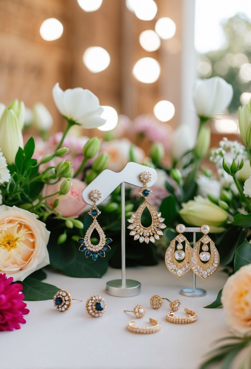 9+ Wedding Earring Ideas to Sparkle on Your Big Day