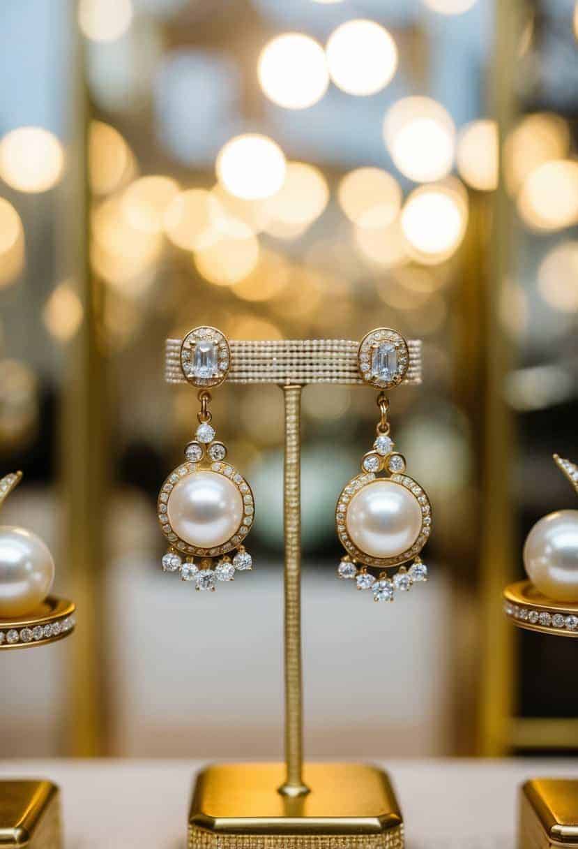 9+ 60s Wedding Earring Ideas to Capture Retro Elegance