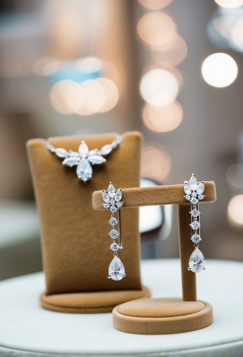 9+ Wedding Earrings and Necklace Ideas for a Stunning Bridal Look