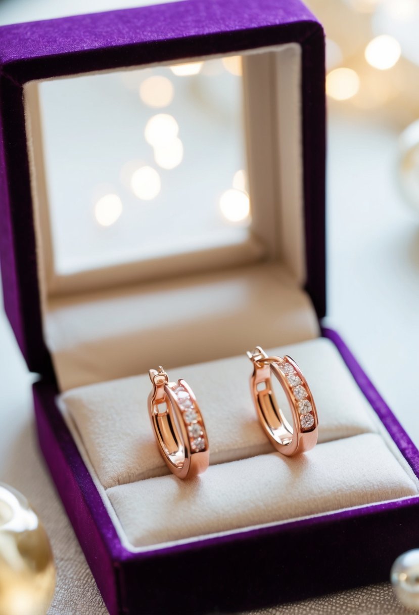 9+ Rose Gold Wedding Earring Ideas for a Sparkling Celebration