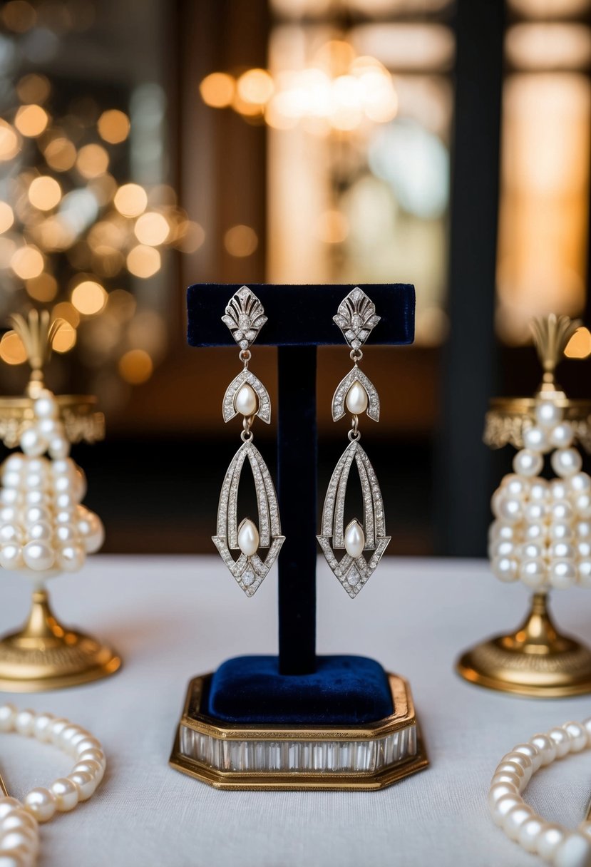 9+ 1920s Wedding Earring Ideas for a Glam Vintage Look