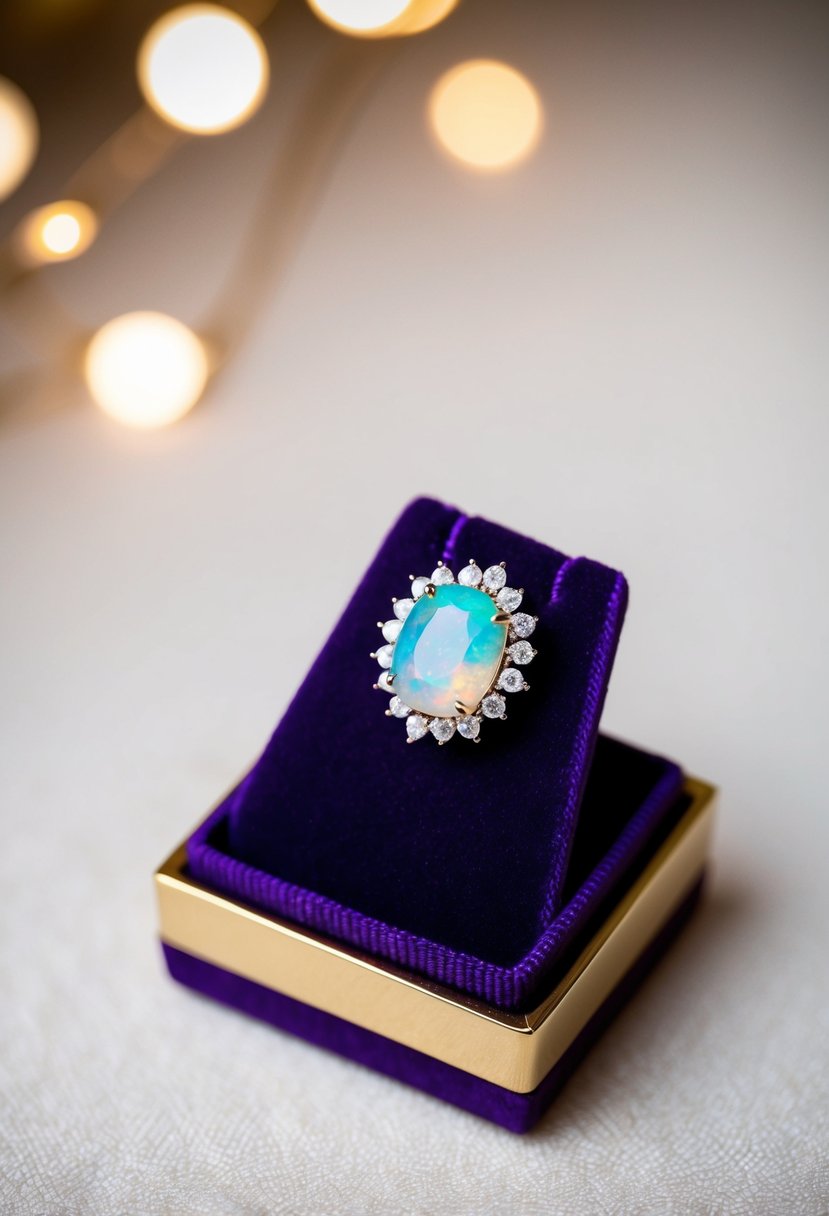 9+ Opal Wedding Earring Ideas to Shine on Your Big Day