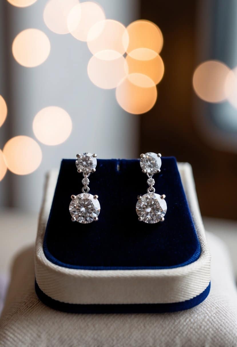 15 Diamond Wedding Earring Ideas to Dazzle Your Big Day