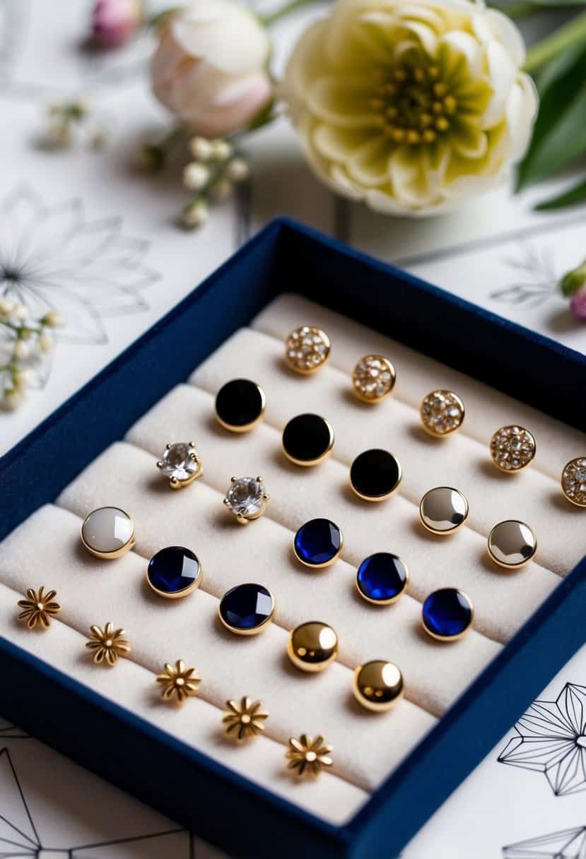 15 Stud Wedding Earring Ideas to Sparkle on Your Big Day