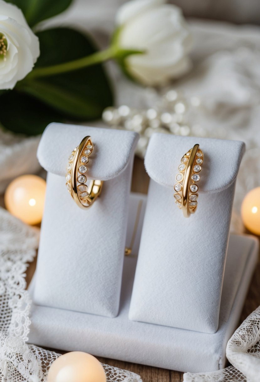 15 Gold Simple Wedding Earrings Ideas for a Timeless Look