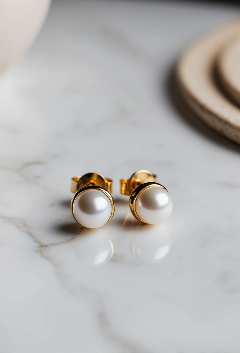 15 Minimal Wedding Earrings Ideas for Effortless Elegance