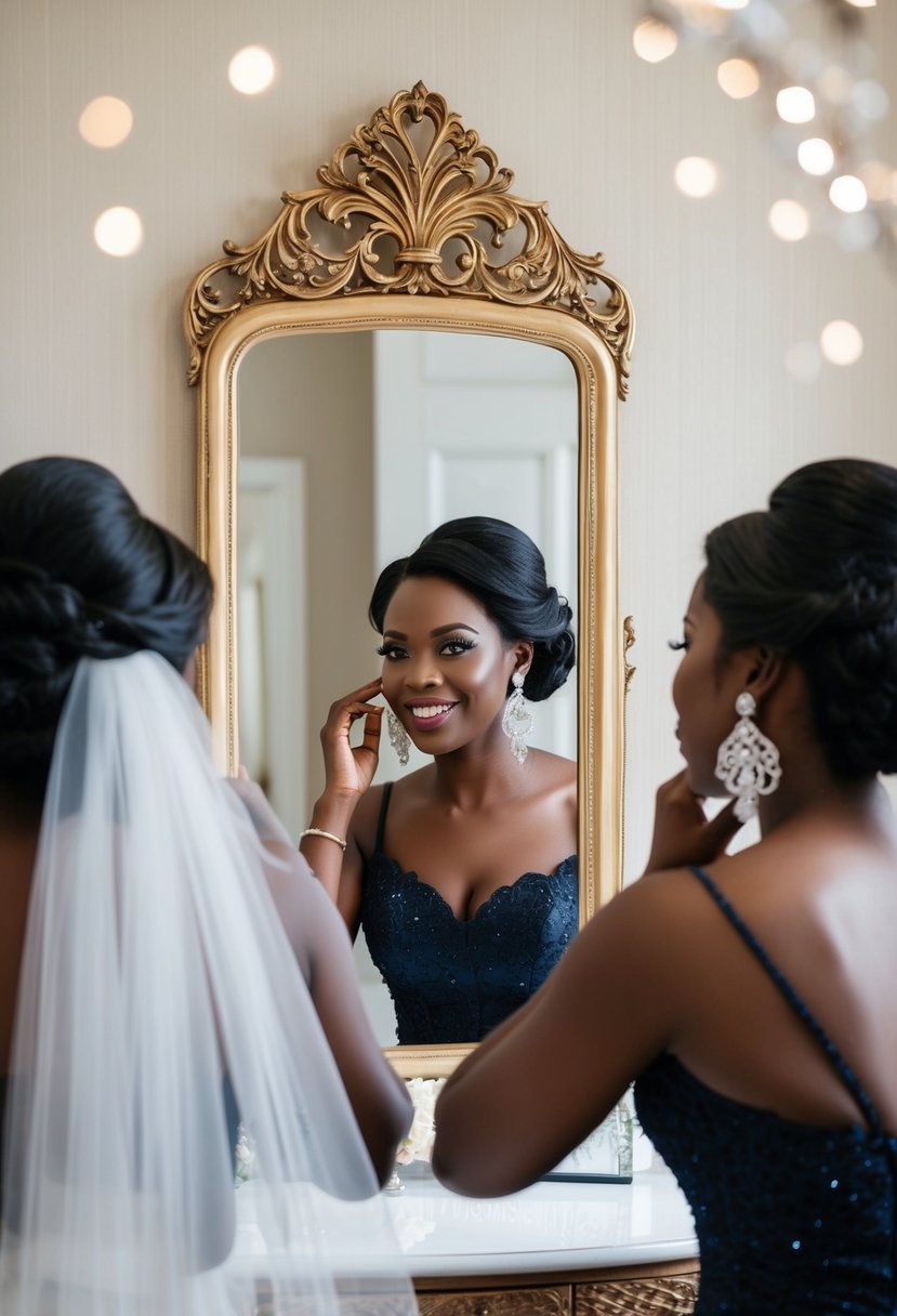 15 Black Bride Wedding Earring Ideas to Shine on Your Special Day