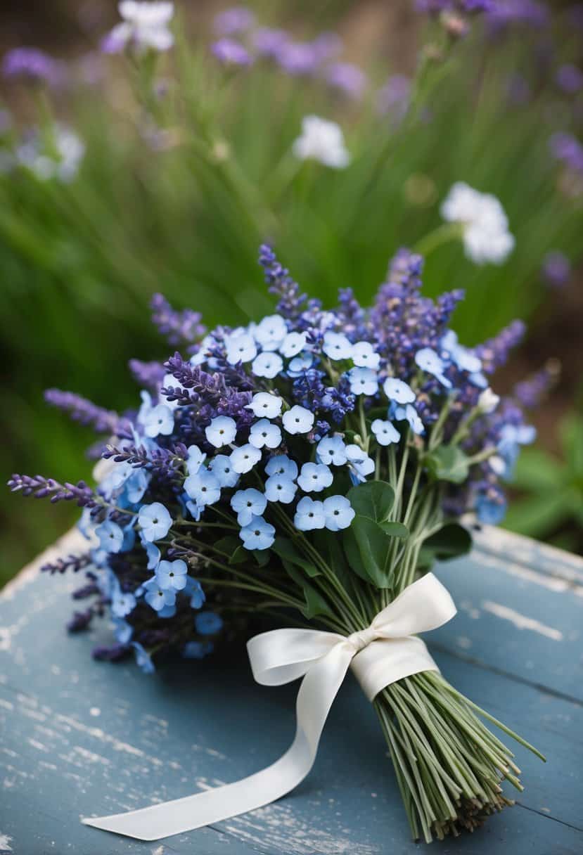 15 Forget Me Nots Wedding Bouquet Ideas For An Unforgettable Charm 