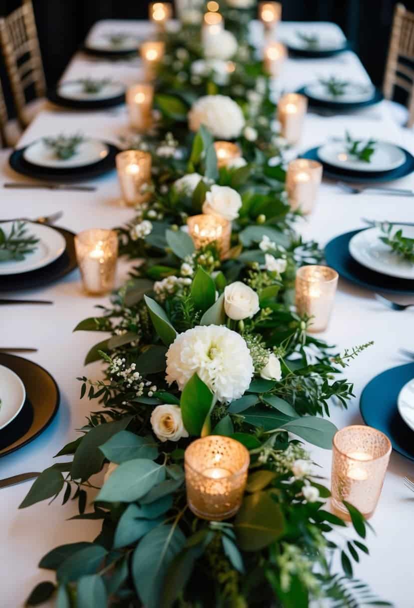 15 Garland Wedding Table Decoration Ideas: Elevate Your Celebration 15 Garland Wedding Table Decoration Ideas: Elevate Your Celebration