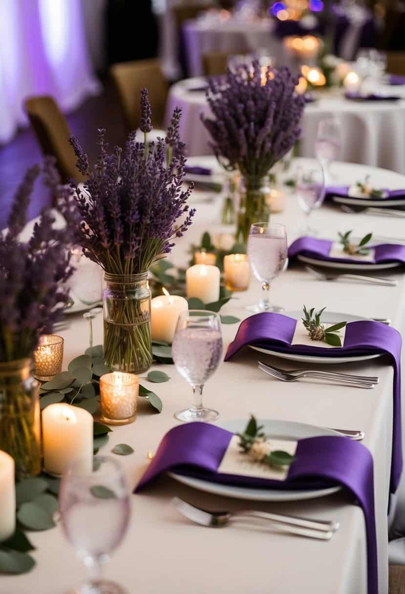 15 Lavender Wedding Table Decoration Ideas for a Dreamy Celebration 15 Lavender Wedding Table Decoration Ideas for a Dreamy Celebration