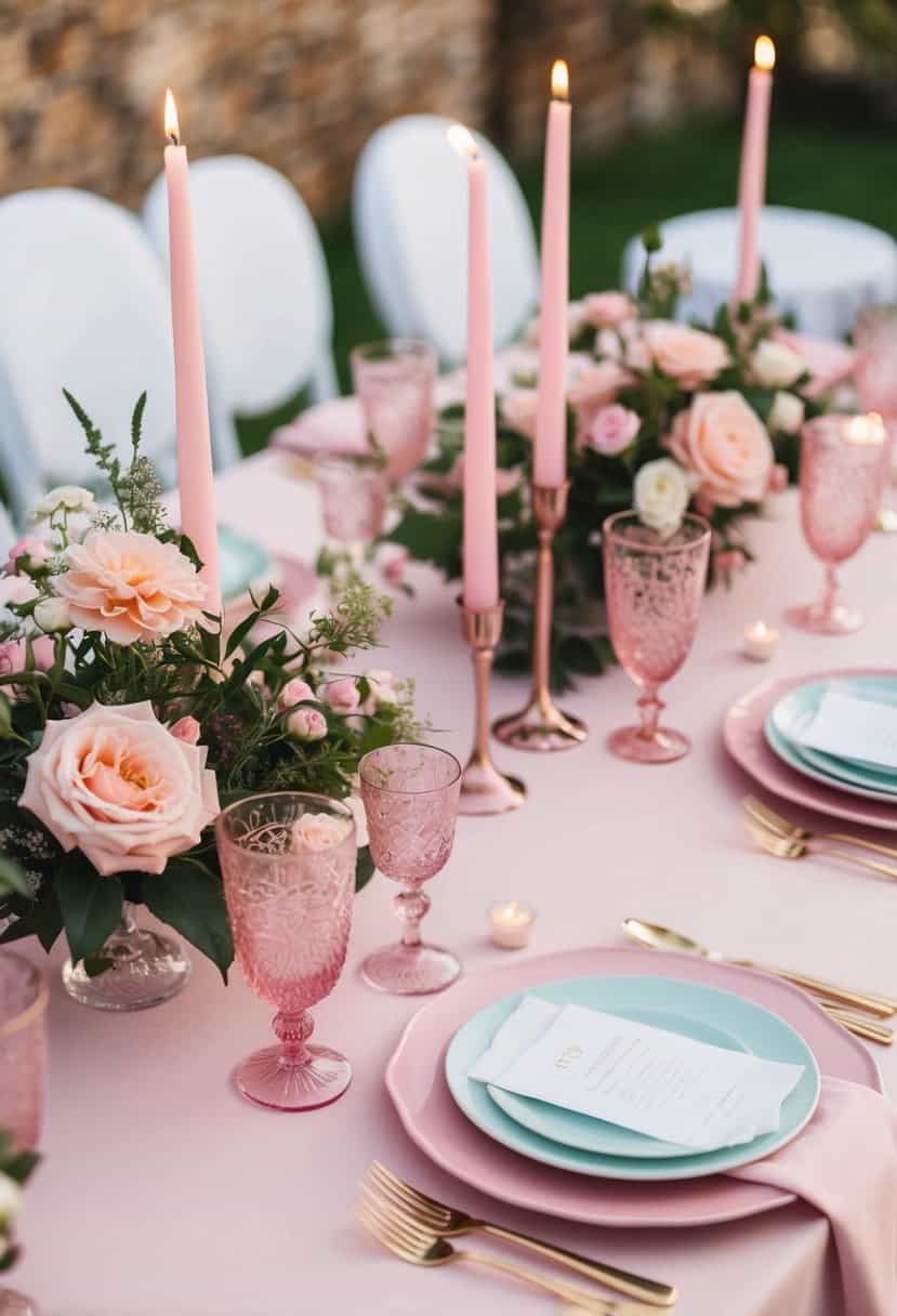 15 Pink Wedding Table Decoration Ideas to Spark Your Creativity 15 Pink Wedding Table Decoration Ideas to Spark Your Creativity