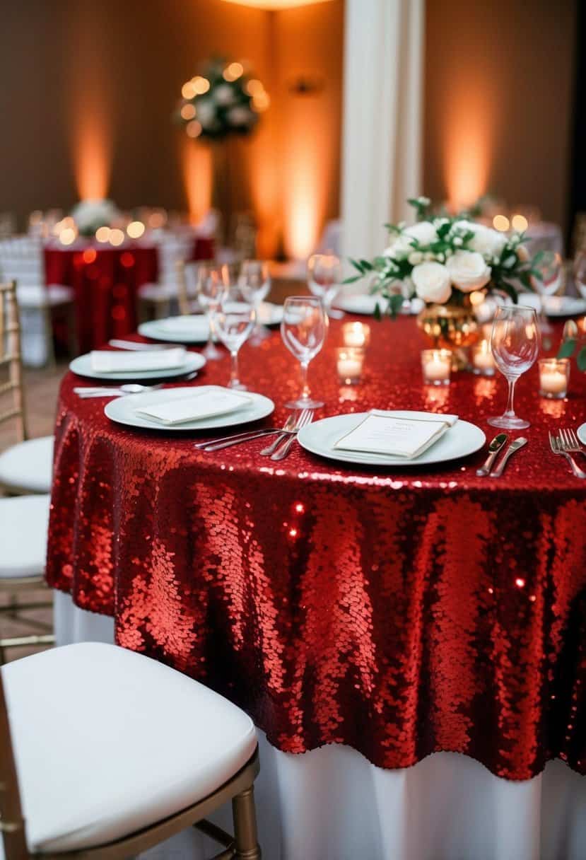 15 Red Wedding Table Decoration Ideas for a Cozy Celebration - OMG Hitched!