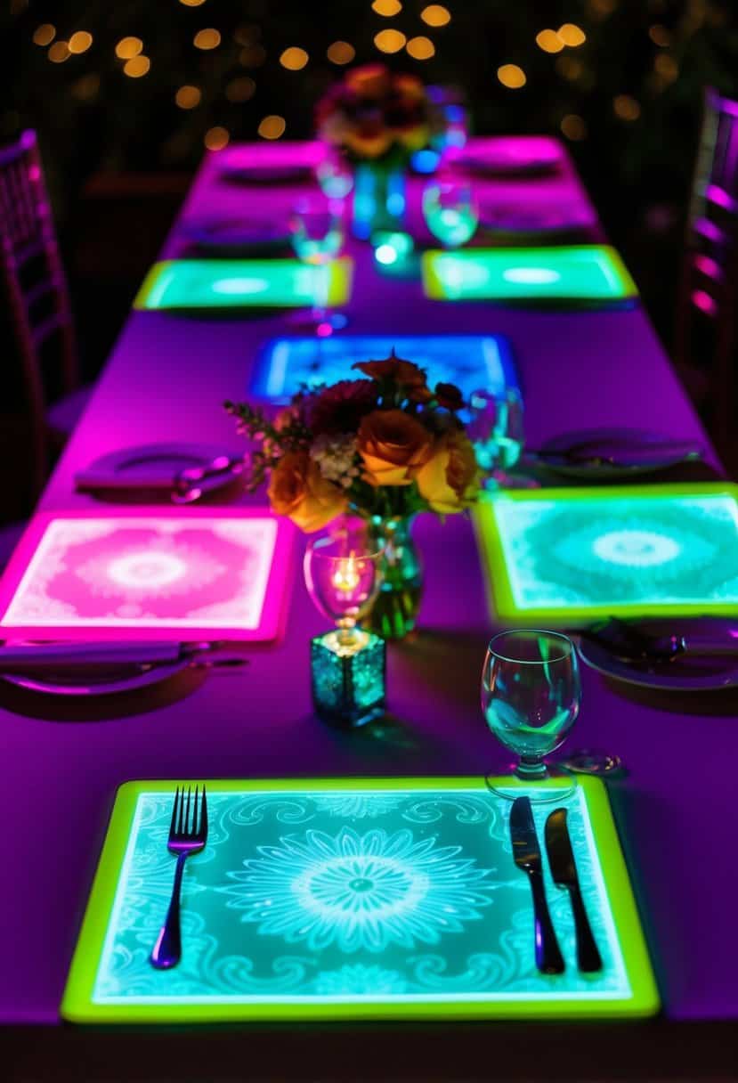 15 Neon Wedding Table Decoration Ideas for a Vibrant Celebration - OMG ...