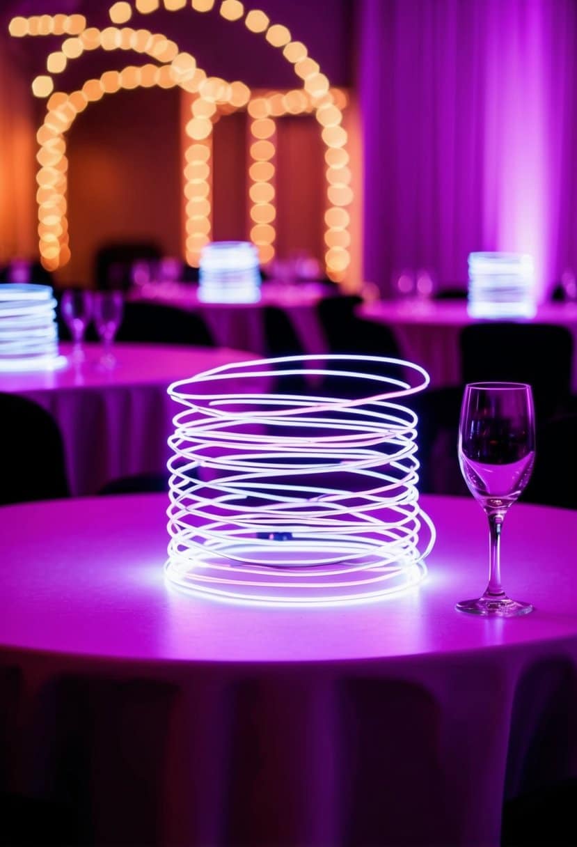 15 Neon Wedding Table Decoration Ideas for a Vibrant Celebration - OMG ...