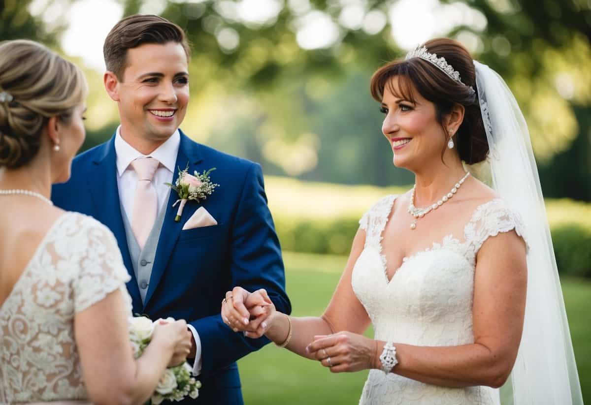 A mother of the groom should not overshadow the bride or take control of the wedding planning