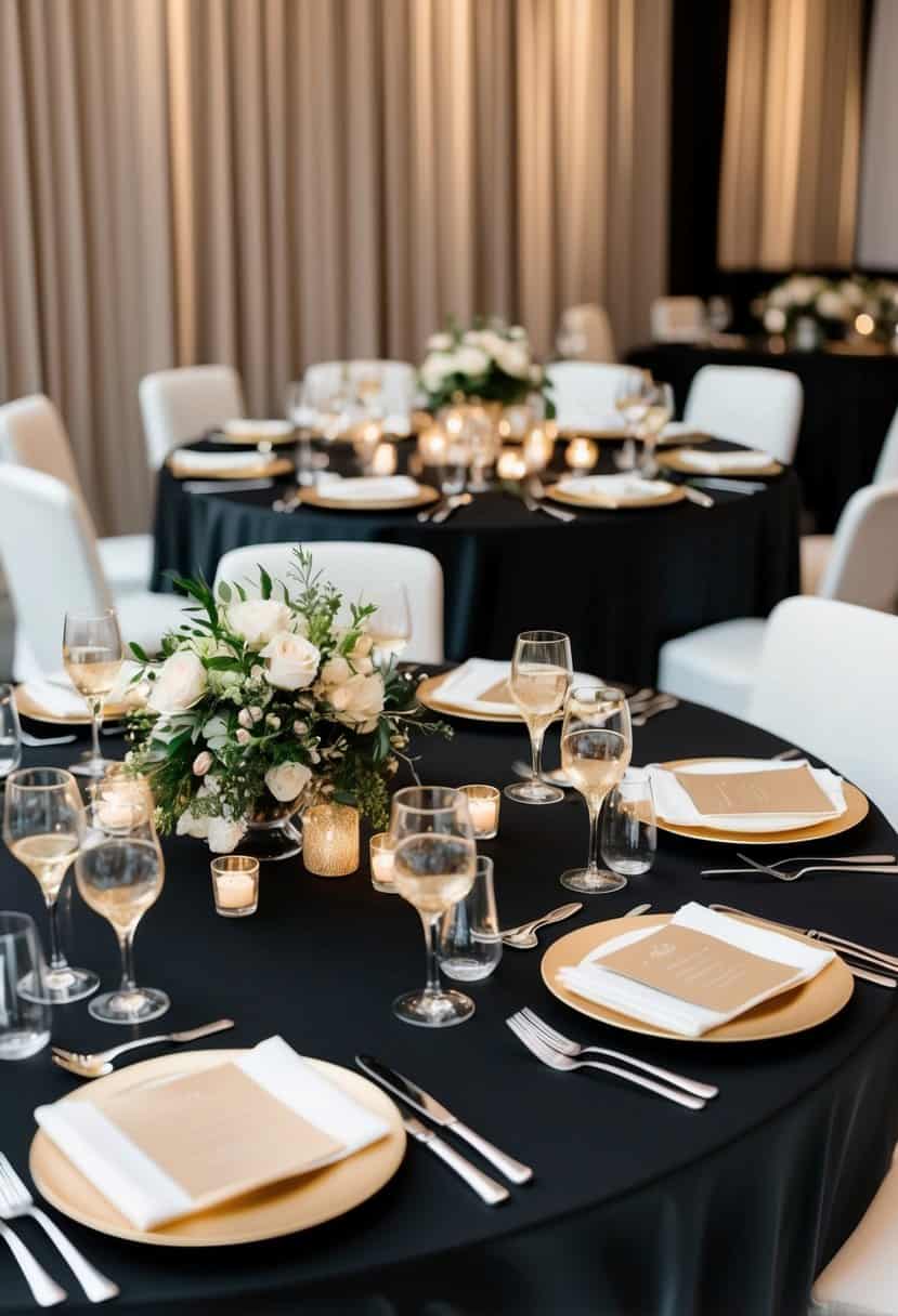 15 Champagne and Black Wedding Ideas for a Chic Celebration 15 Champagne and Black Wedding Ideas for a Chic Celebration