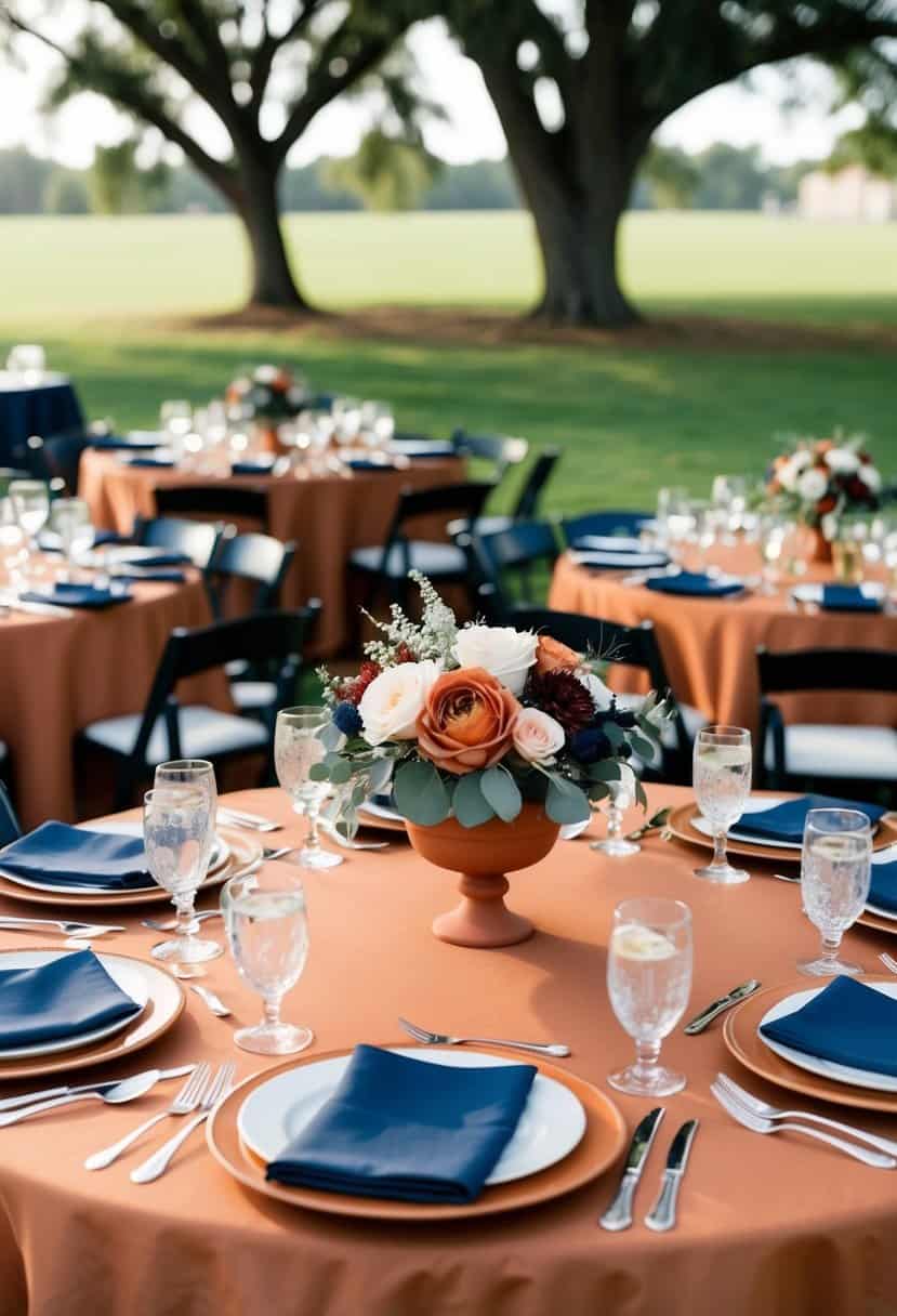 15 Navy and Terracotta Wedding Color Ideas for a Stunning Celebration 15 Navy and Terracotta Wedding Color Ideas for a Stunning Celebration