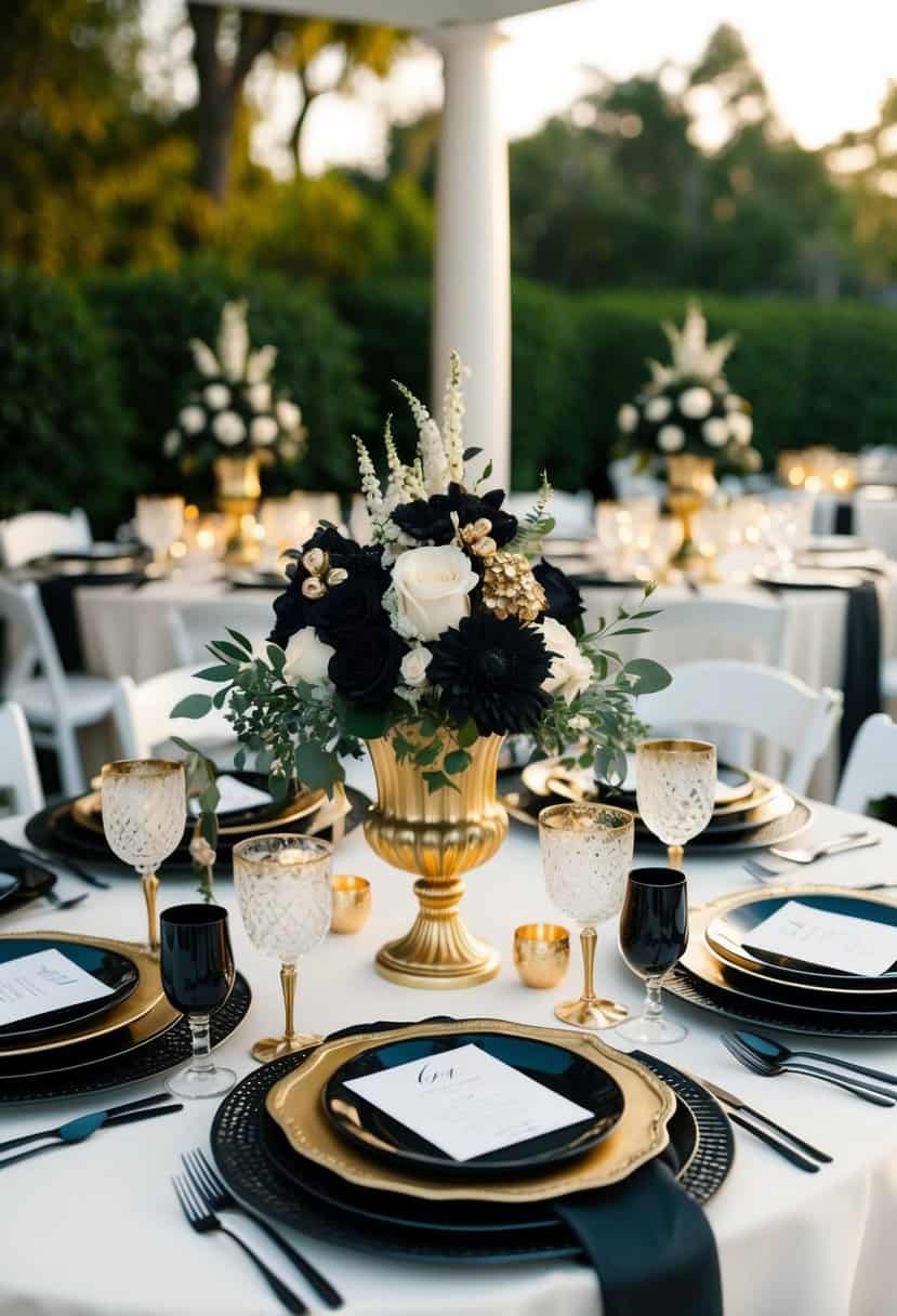 15 Black and Gold Wedding Color Ideas for a Stunning Celebration 15 Black and Gold Wedding Color Ideas for a Stunning Celebration