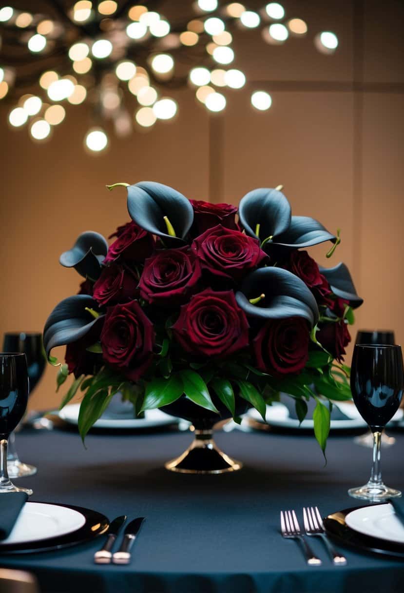 15 Maroon and Black Wedding Color Ideas to Inspire Your Perfect Day 15 Maroon and Black Wedding Color Ideas to Inspire Your Perfect Day
