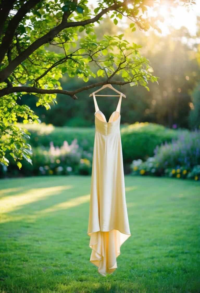 Modern Minimalist Wedding Dress Sleeveless Bridal