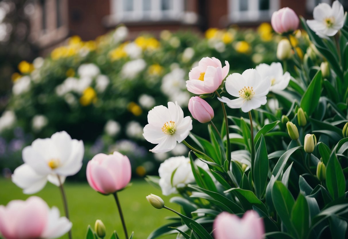 A spring wedding in the UK, with blooming flowers and lush greenery, captures the essence of memorable moments