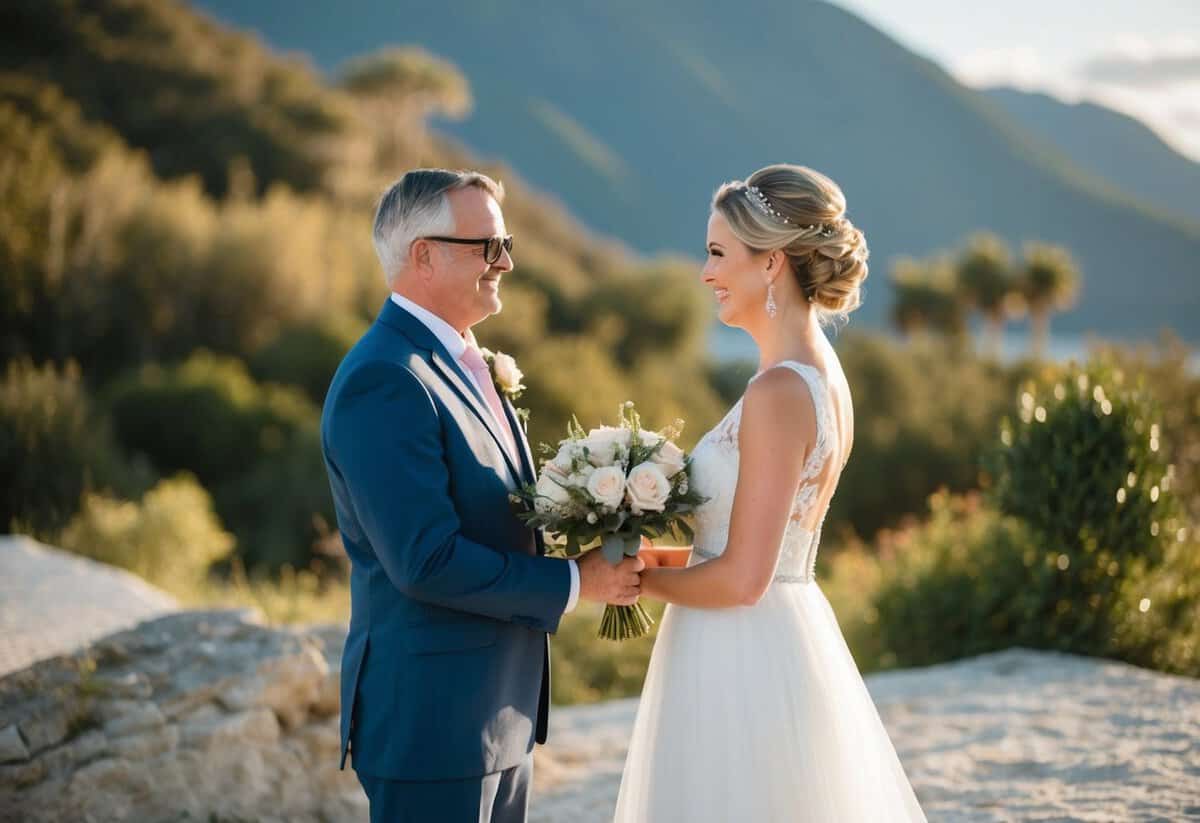 The bride's family pays for the expenses of a destination wedding, including accommodations, transportation, and possibly some of the wedding costs