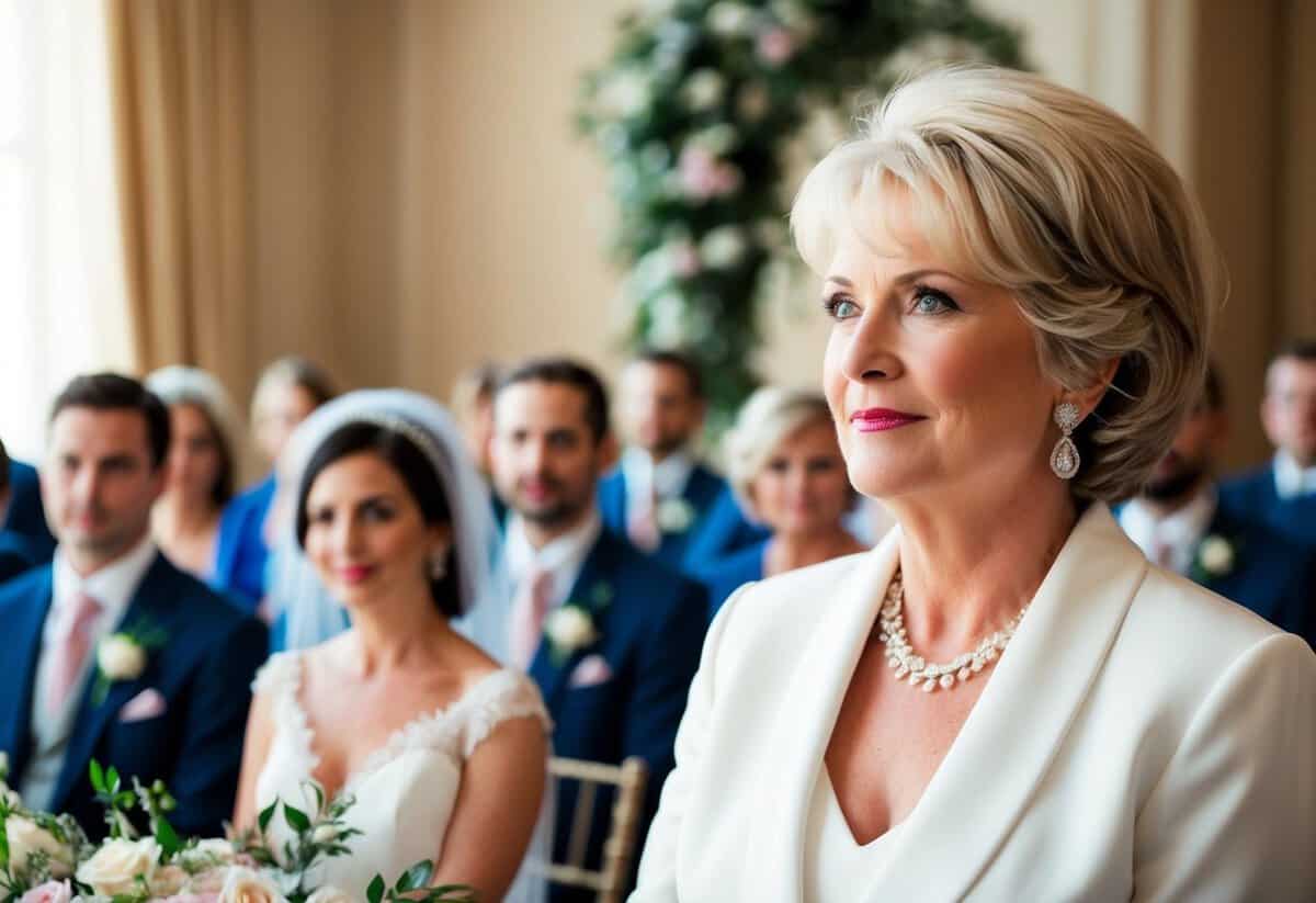 A mother of the bride should not interfere with the ceremony or reception planning, avoid causing unnecessary stress or conflict
