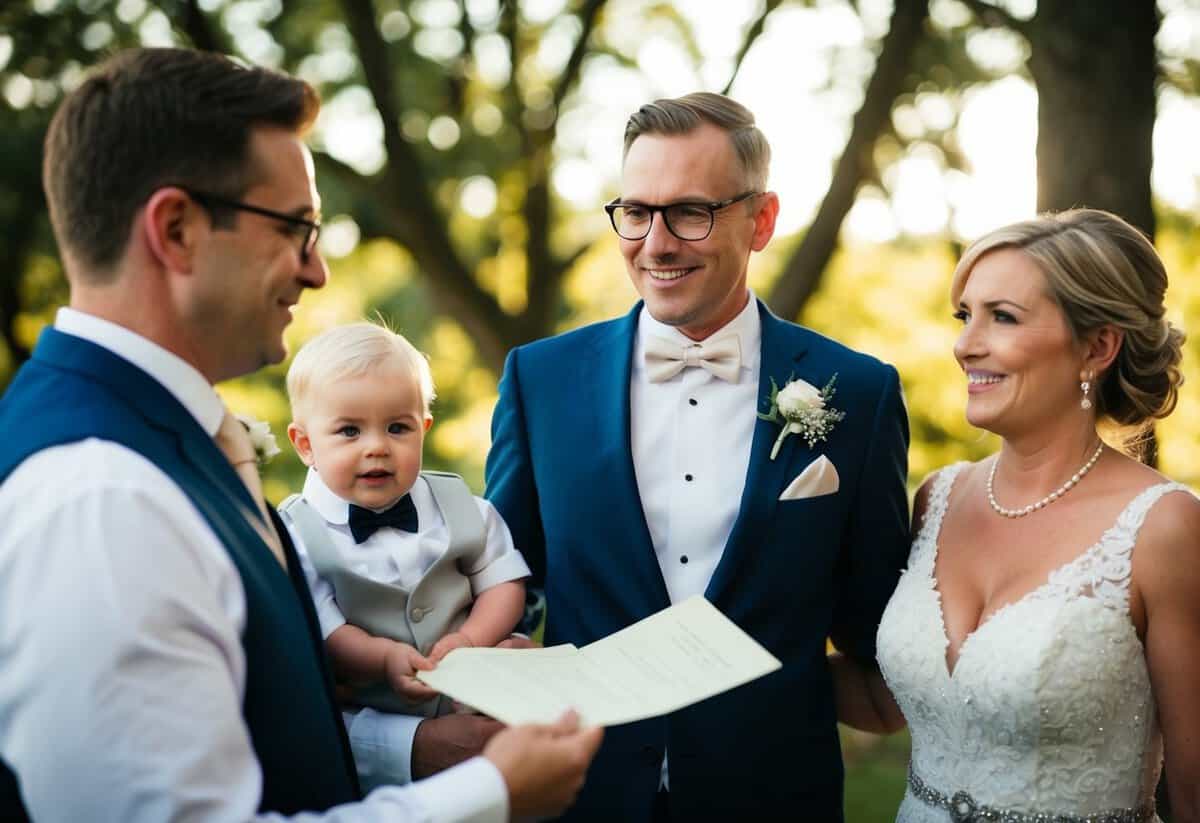 The groom's family covers wedding expenses