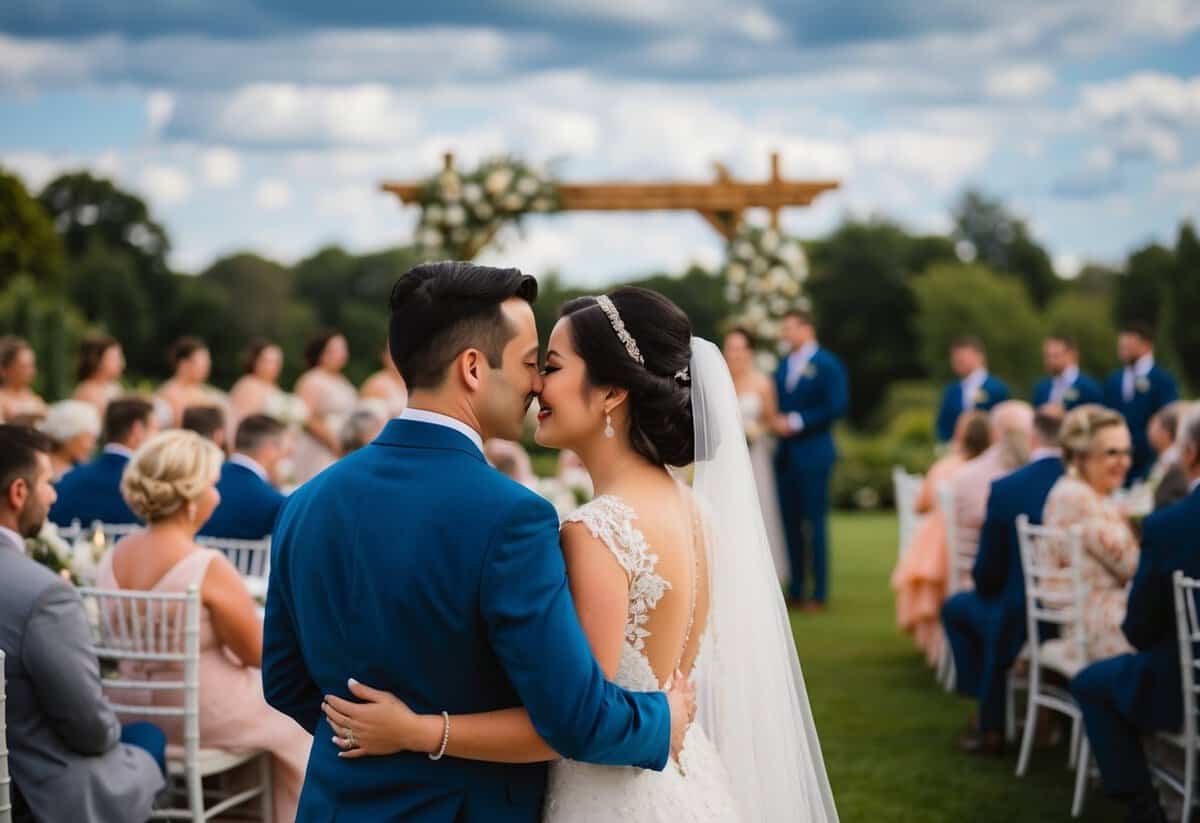 A wedding ceremony and reception typically last 6-8 hours, with various elements such as vows, speeches, dinner, and dancing