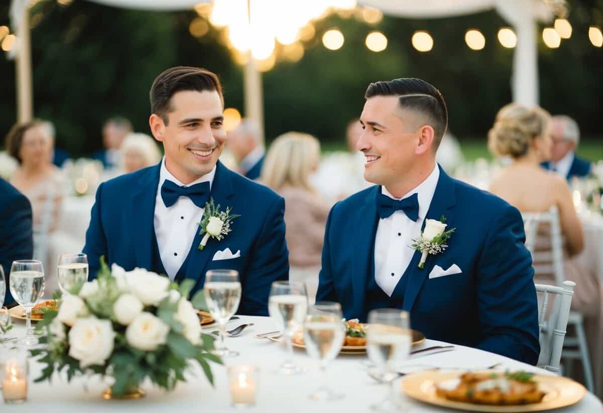 The groom's family pays for the wedding venue, catering, and decorations