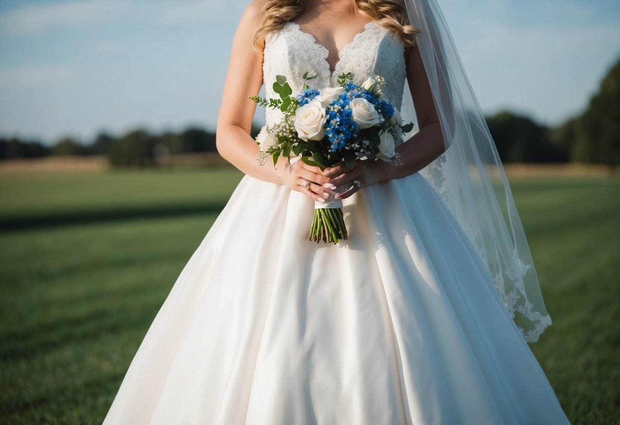 A bride needs something old, something new, something borrowed, and something blue for good luck