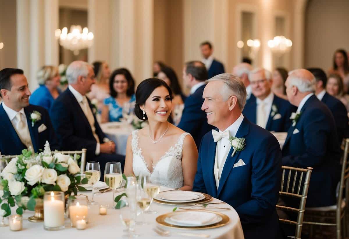The parents of the groom are responsible for arranging and hosting the engagement party and rehearsal dinner