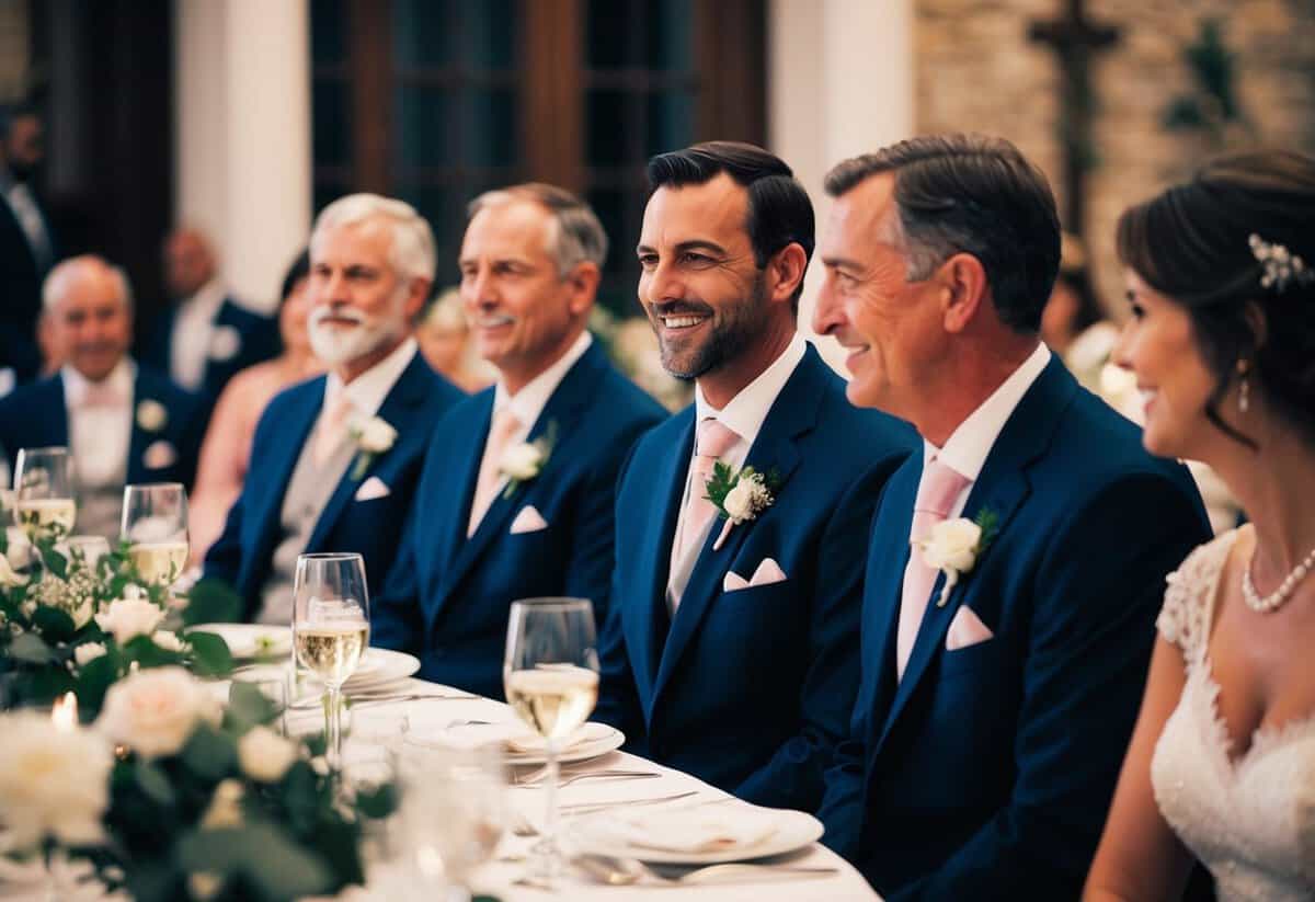 The parents of the groom are responsible for hosting and contributing to the wedding rehearsal dinner, as well as assisting with any cultural or religious traditions specific to the groom's family