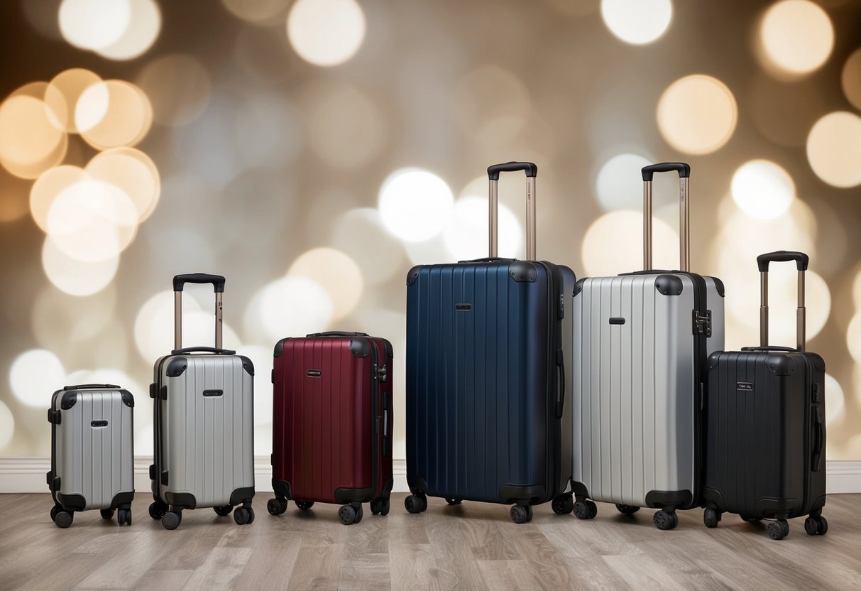 A wedding registry with luggage featured alongside other group gifting options