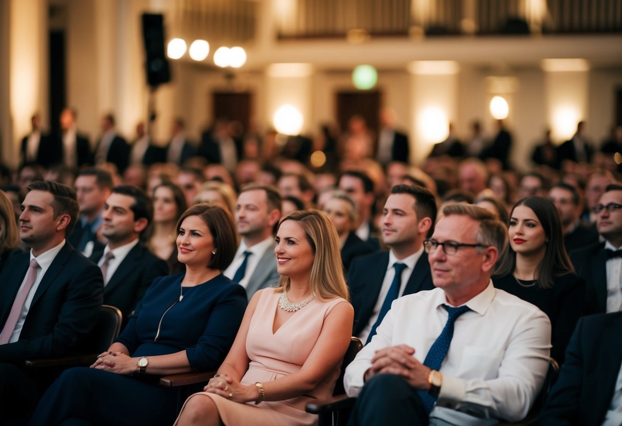 Audience in setting, a synonym for reception