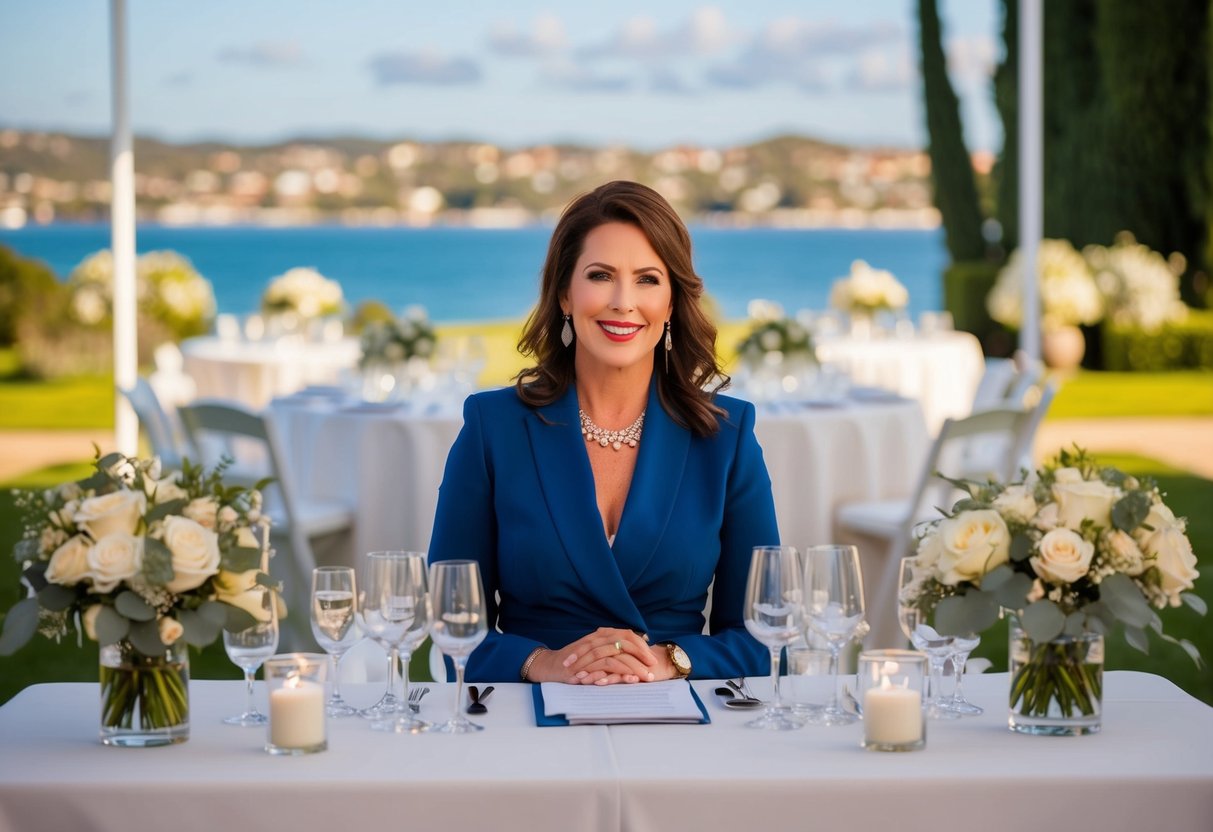 Fran from the wedding planner now runs a successful event planning business, coordinating extravagant parties and elegant weddings in picturesque locations