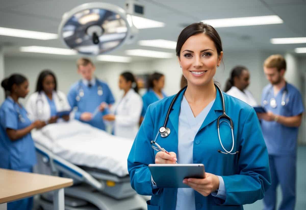 A registrar in the UK, qualifications include a medical degree, completion of foundation training, and specialty training in a specific area of medicine