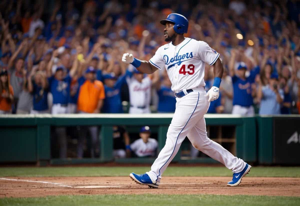 A baseball player steps up to the plate, the crowd roaring as their walk-up song blares from the speakers, setting the tone for their at-bat