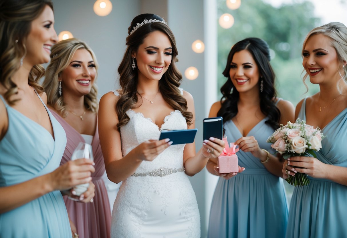 A maid of honor paying for wedding expenses: dress, hair, makeup, bachelorette party, bridal shower, and gifts