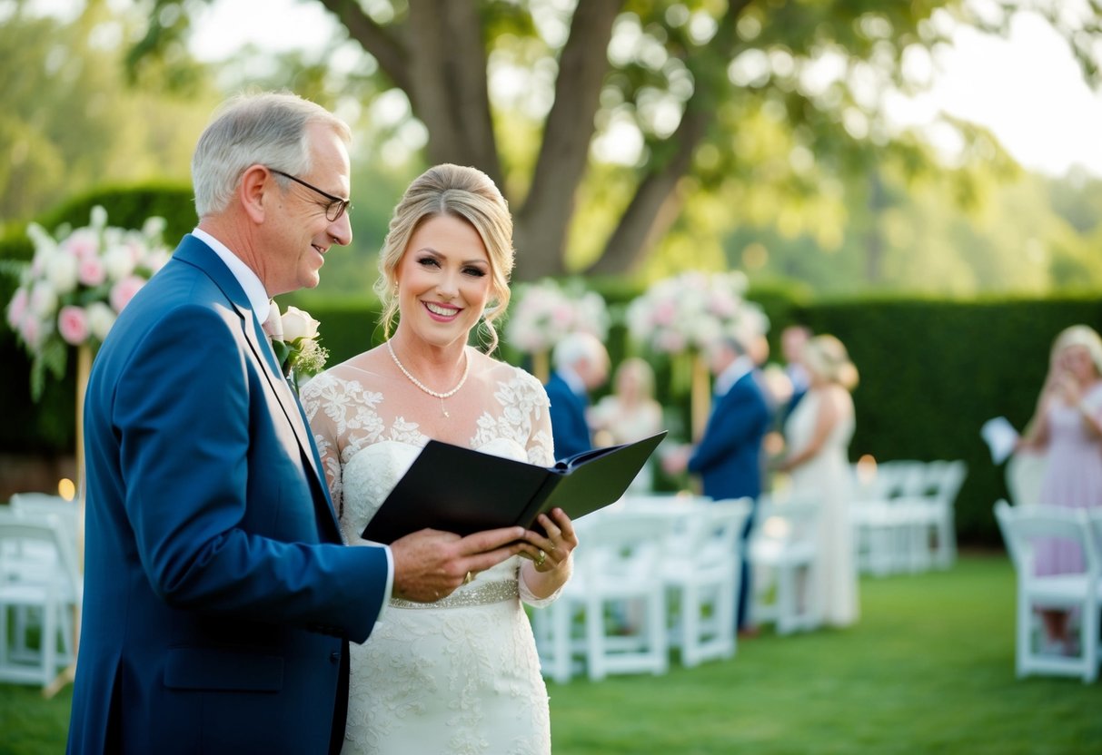 The bride's parents pay for the floral arrangements, venue rental, and catering at the wedding