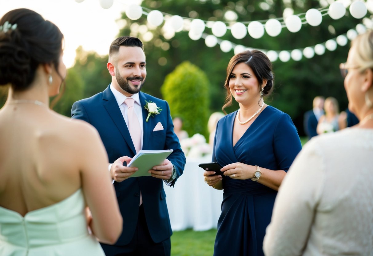A wedding coordinator oversees the event day logistics, while a planner manages the entire planning process from start to finish